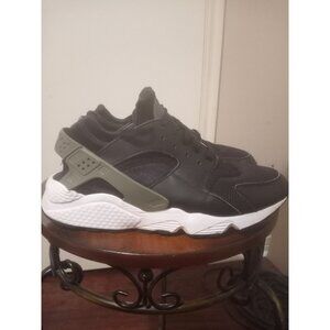 Size 11.5 - Nike Air Huarache DR0154-001 Smoke Grey Black Men's Tennis Shoes